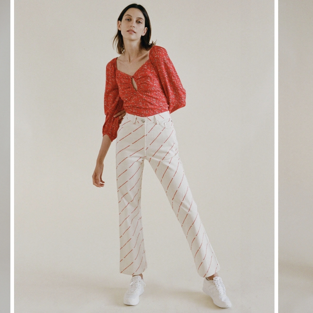 🆕RATIONALLE "LET'S GO SOMEWHERE WE CAN BE WARM AND NAKED" TWILL PANTS